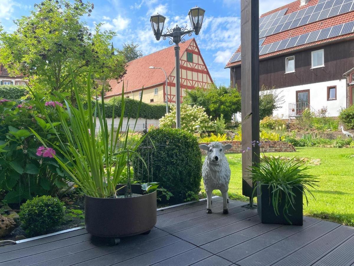 Ferienwohnung Am Rittergut 100Qm Grebenstein Buitenkant foto